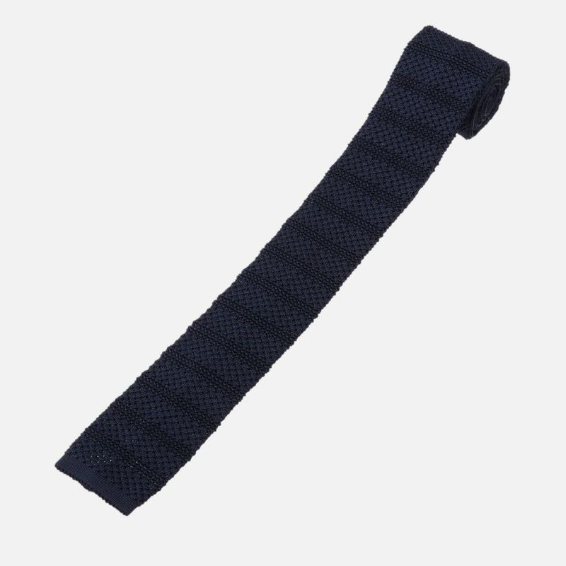 Bon Vieux別注　ASCOT ニットタイ　アスコット　ボーダー　ボンビュー Bon Vieux別注 Ascot アスコット ニットタイ