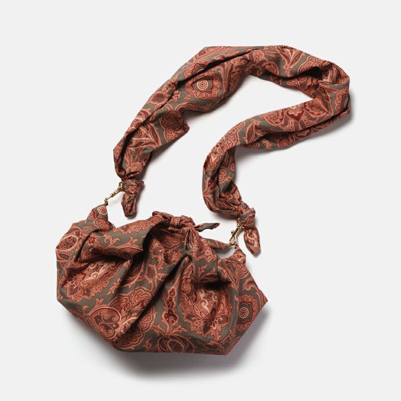 はな＊はな　0205 SALE】Candy Wrapper HandBag M ShoulderBelt付(Paisley