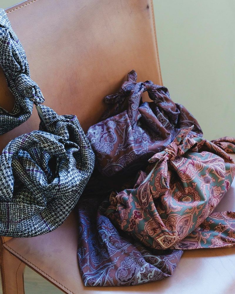SALE】Candy Wrapper HandBag M ShoulderBelt付(Paisley