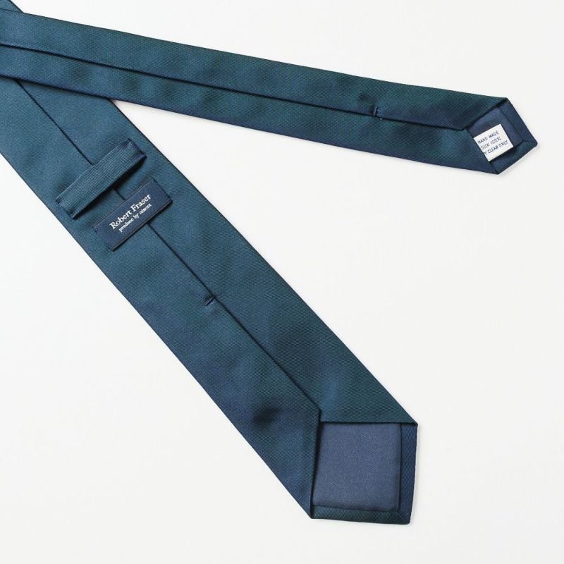 2025AW新色追加】ロバートフレイザー ネクタイ／無地 カスミ織り