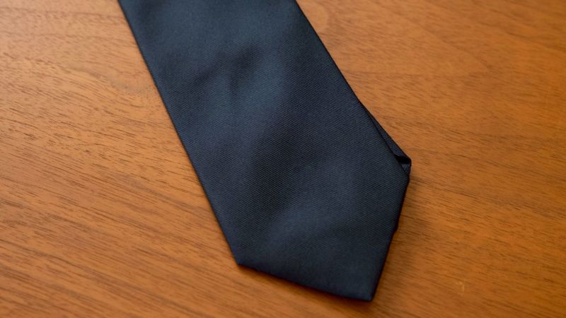 2025AW新色追加】ロバートフレイザー ネクタイ／無地 カスミ織り