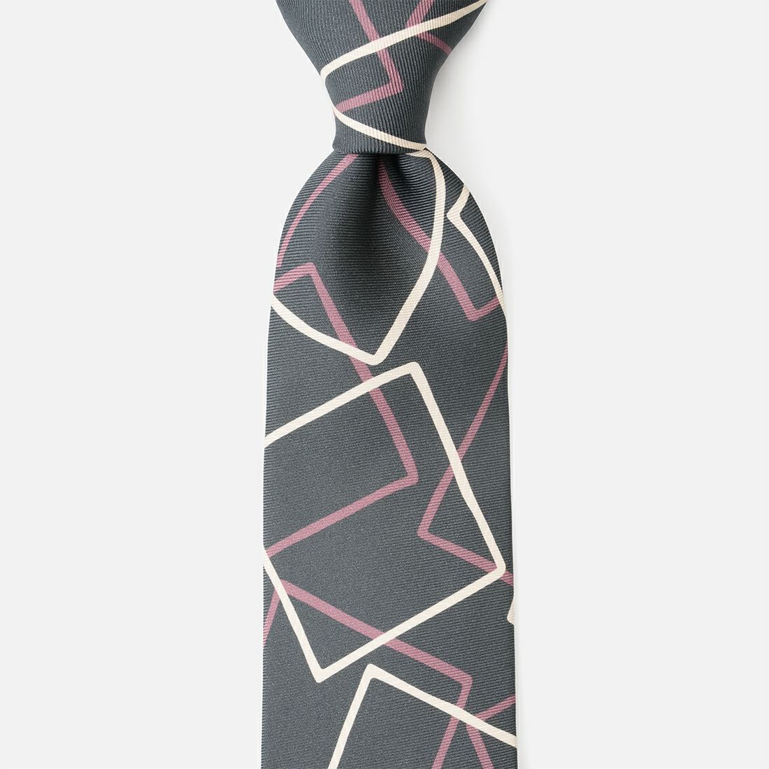 2025年春夏新作】ホリデー&ブラウン ネクタイ／幾何学柄 | AINEXX  
