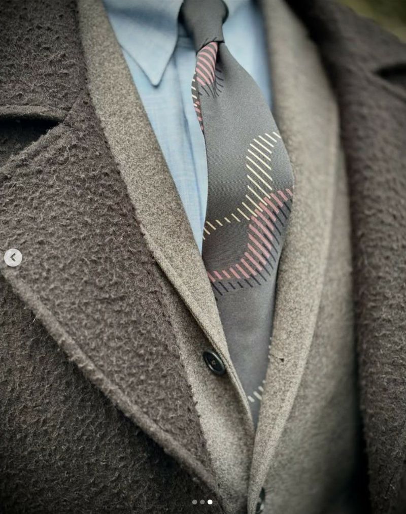 [新品未使用] 24SS Holliday & Brown ネクタイ AINEXX ONLINE 24SS Import tie 【Holliday&Brown