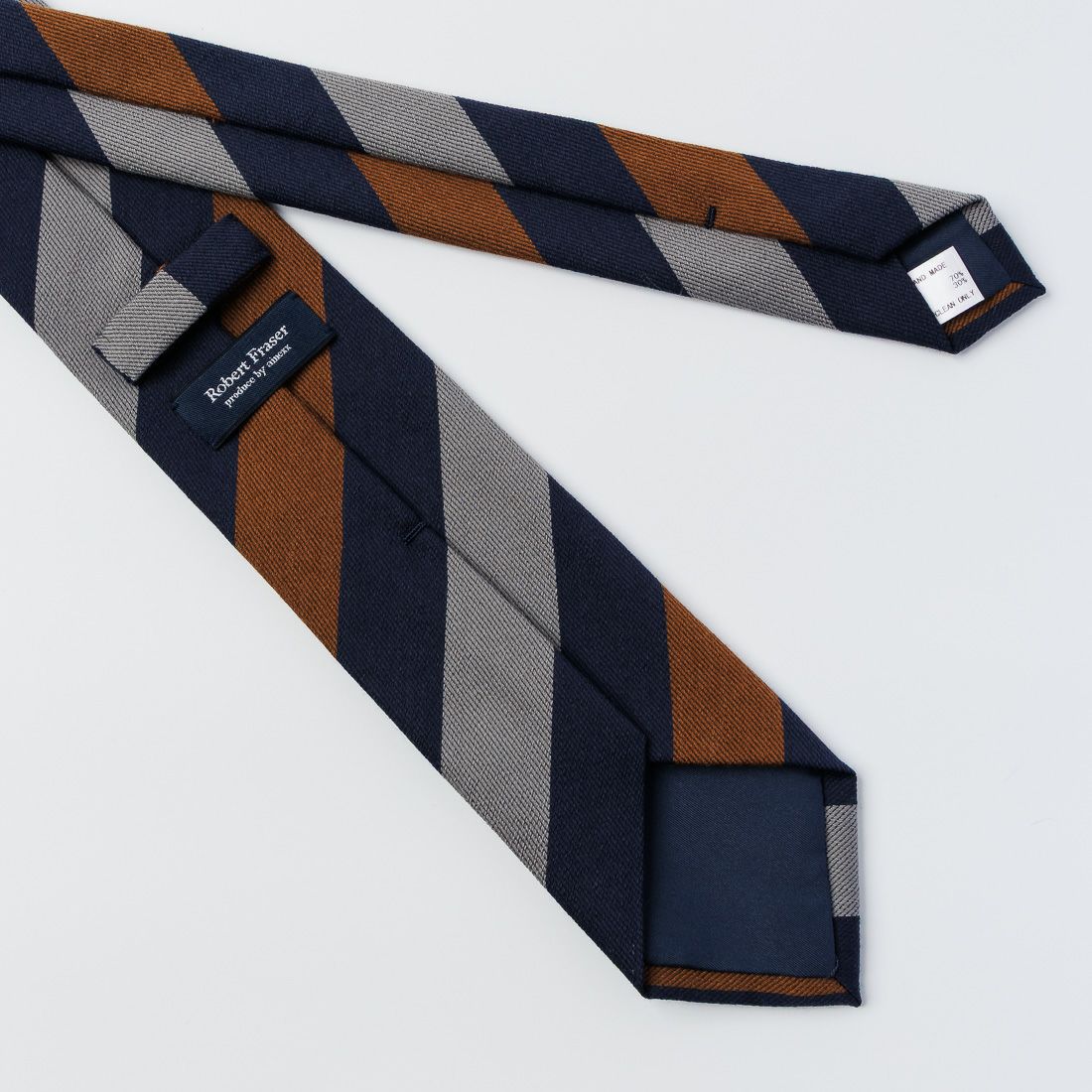 ロバートフレイザー ネクタイ／ウール ストライプ | AINEXX ONLINE