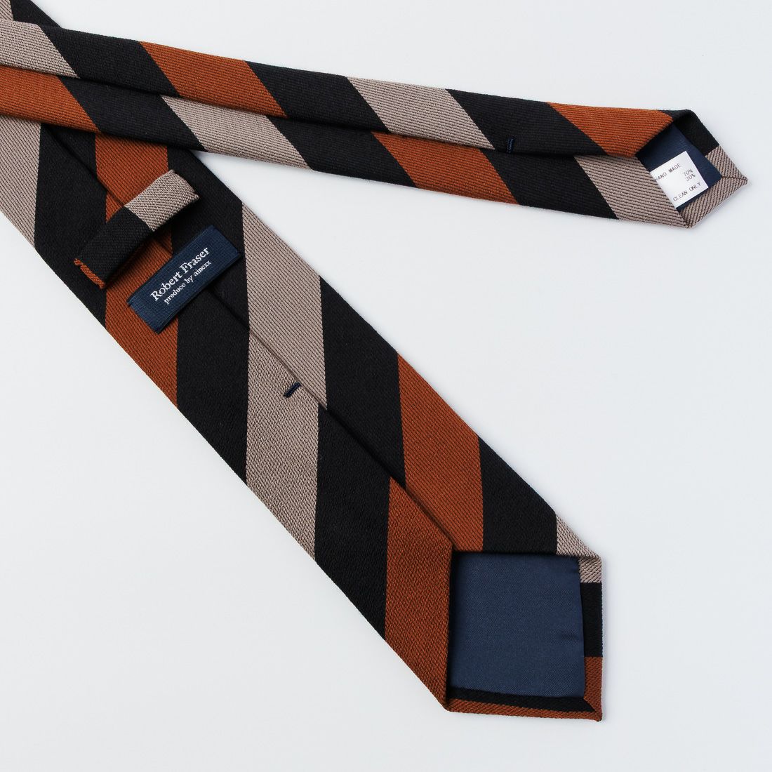 ロバートフレイザー ネクタイ／ウール ストライプ | AINEXX ONLINE