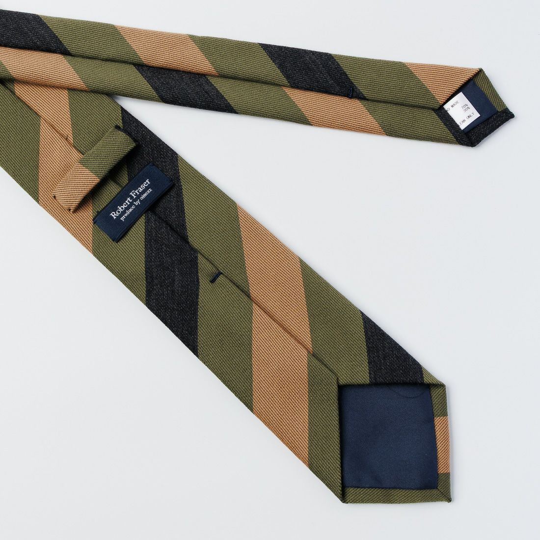 ロバートフレイザー ネクタイ／ウール ストライプ | AINEXX ONLINE