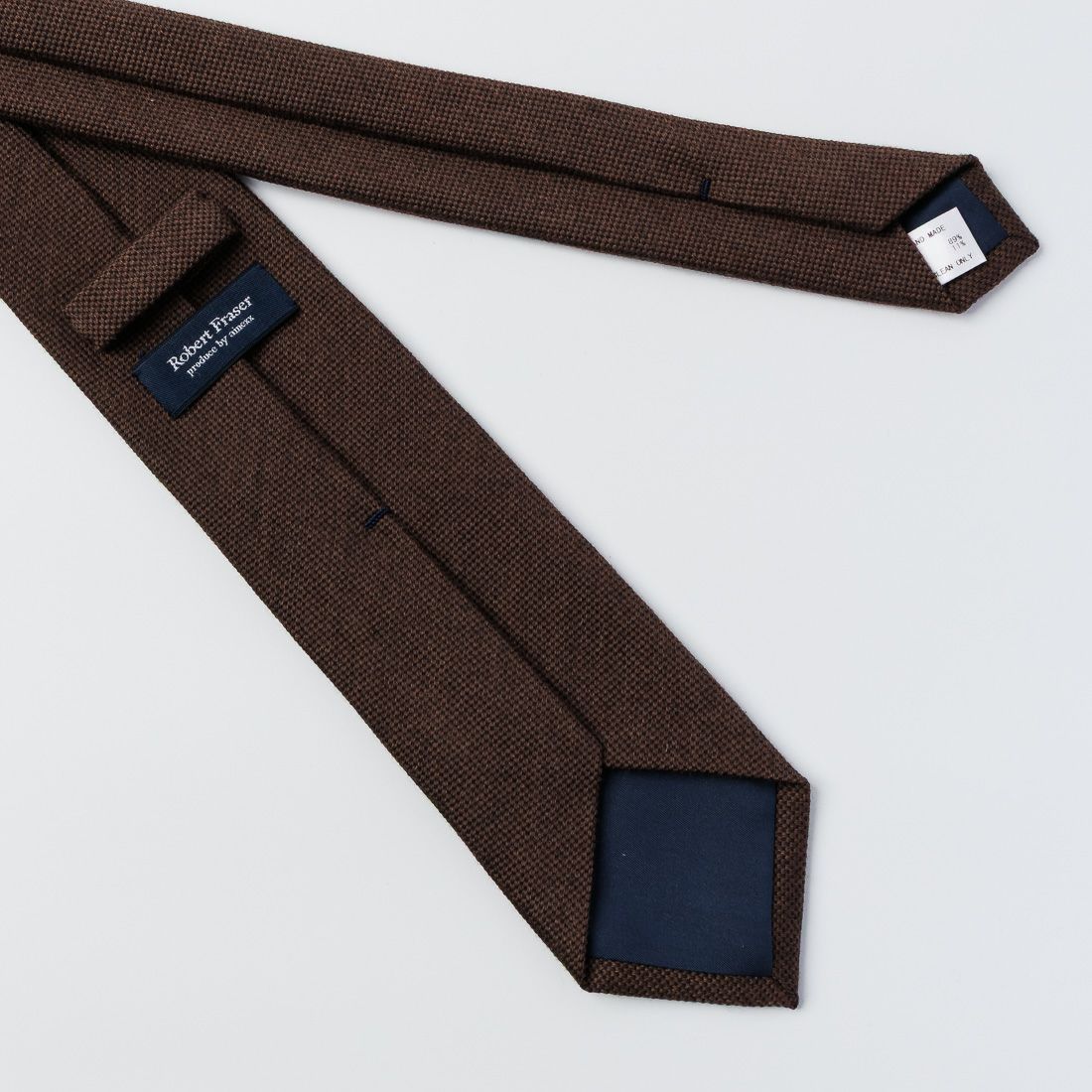 未使用 期間限定お値下げ イタリア製 ROBERT FRASER ガーゼウール ロバートフレイザー ネクタイ／ウール 無地 | AINEXX ONLINE