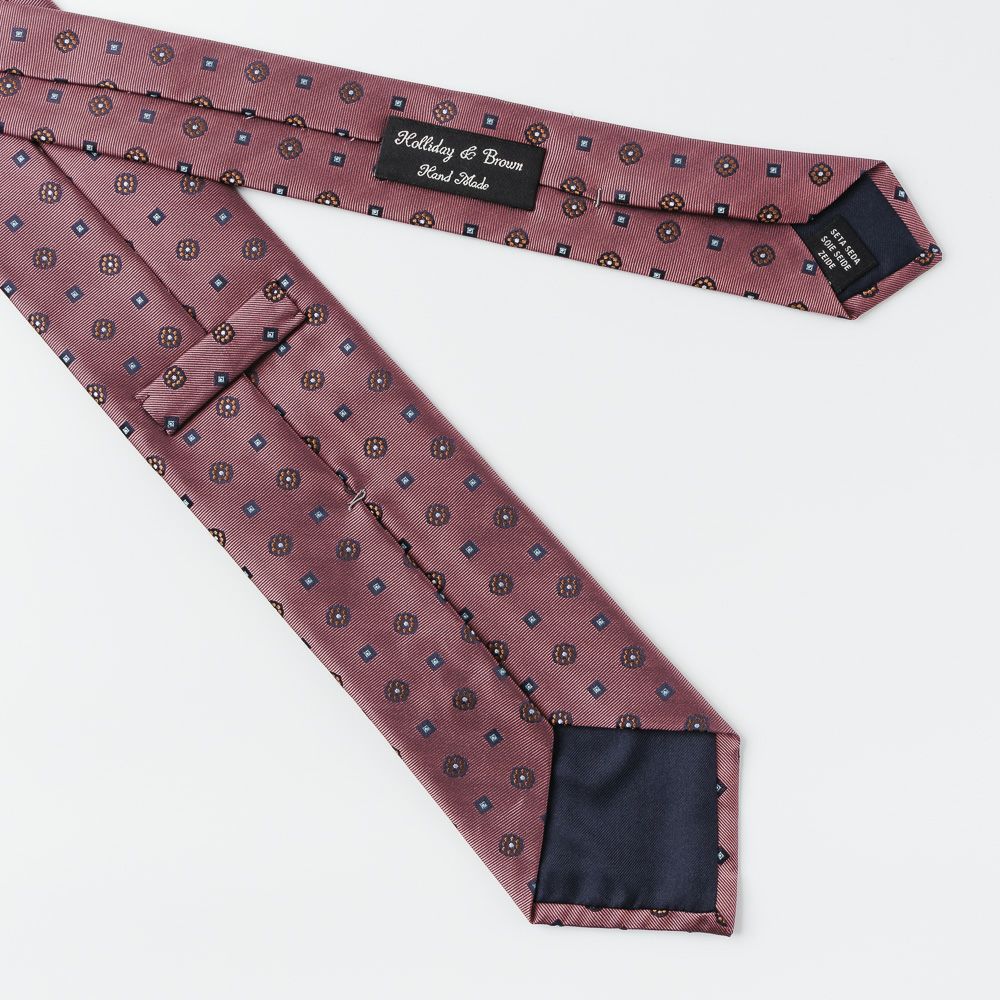 2026年春夏新作】ホリデー&ブラウン ネクタイ／小紋 | AINEXX ONLINE