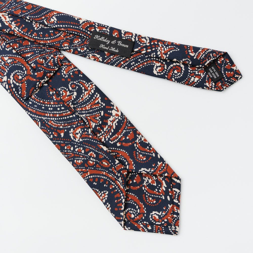 2026年春夏新作】ホリデー&ブラウン ネクタイ／プリント | AINEXX