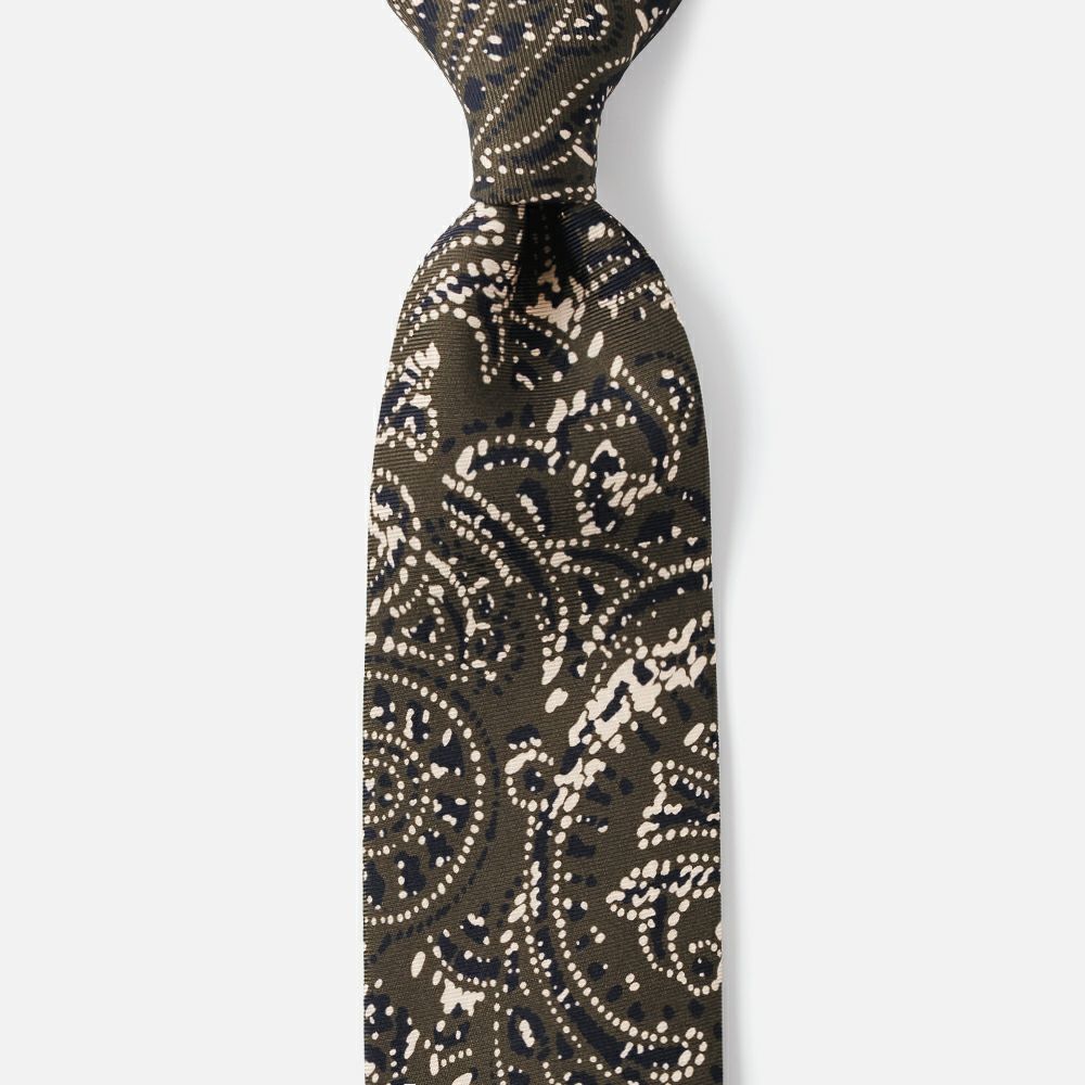 2026年春夏新作】ホリデー&ブラウン ネクタイ／プリント | AINEXX