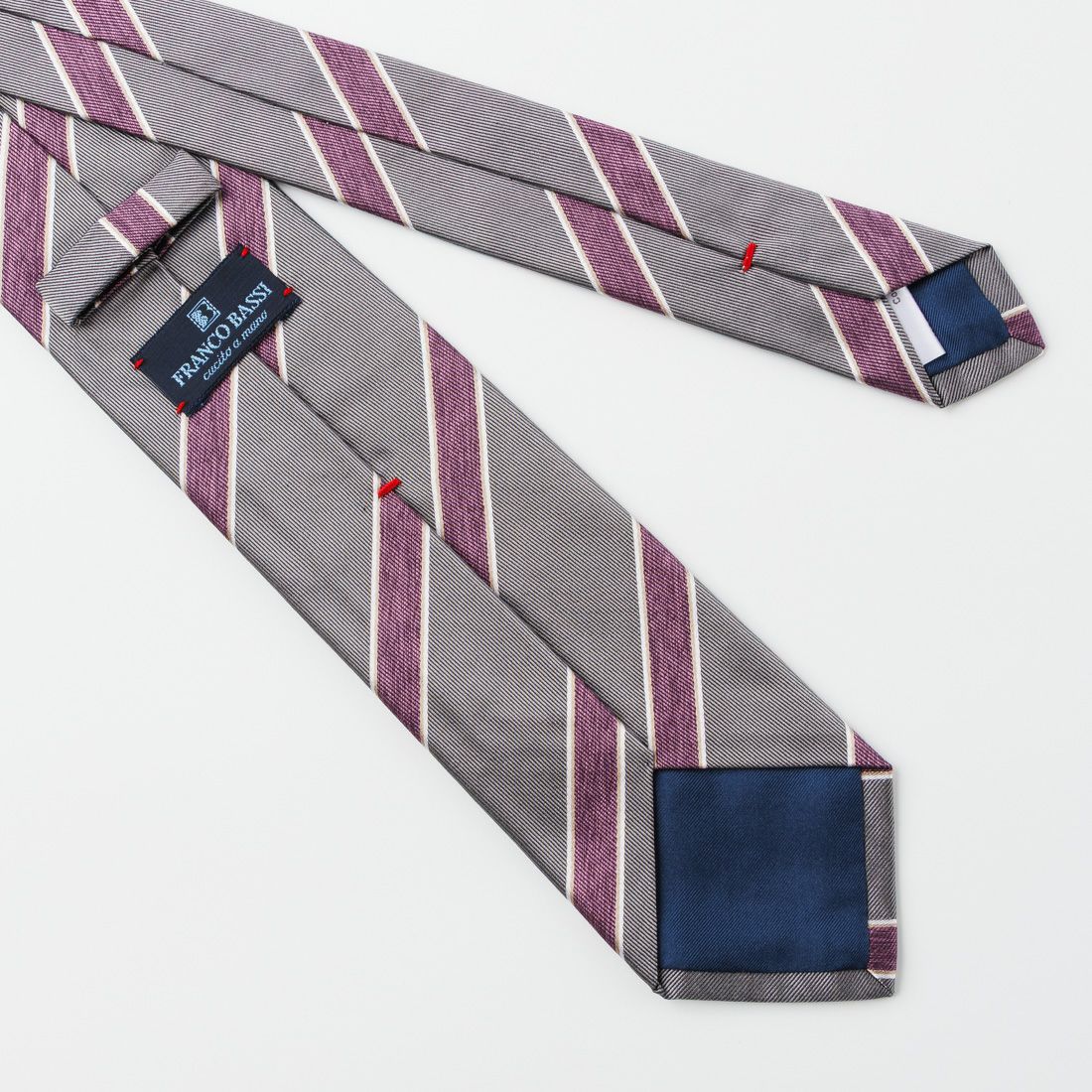 2026年春夏新作】フランコバッシ ネクタイ／ストライプ | AINEXX