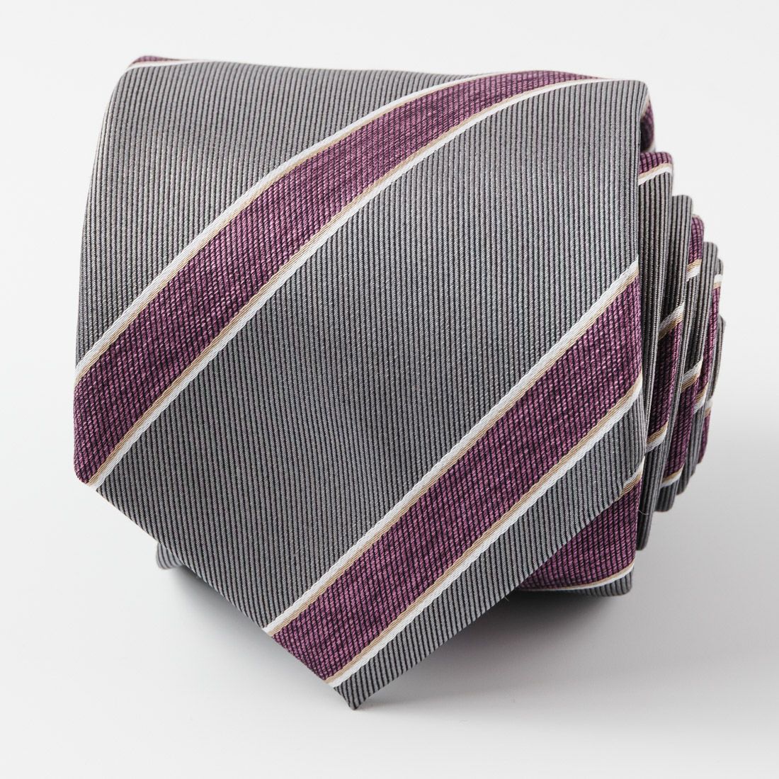 2026年春夏新作】フランコバッシ ネクタイ／ストライプ | AINEXX