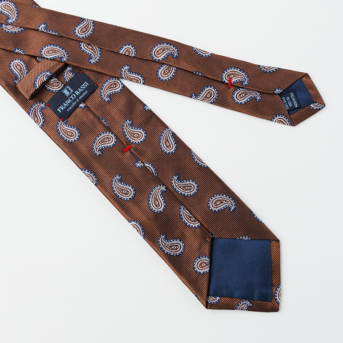 2026年春夏新作】フランコバッシ ネクタイ／ペイズリー | AINEXX